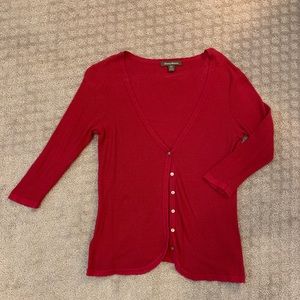 Red Cardigan Tommy Bahama